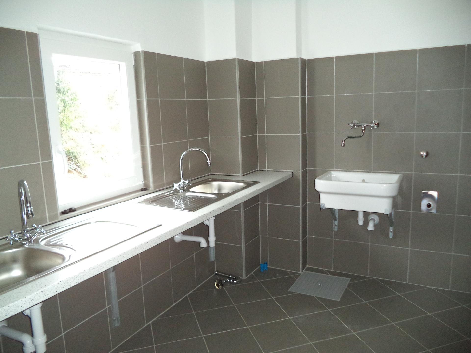 The washing facilities